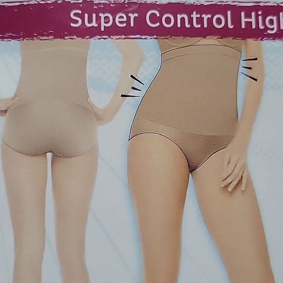 2 of SPANX HIGH WAIST SUPER CONTROL NUDE TAN SHAPER PANTY 7 1X 3X 4X NEW NWT - Picture 9 of 11